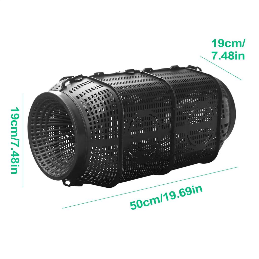 Fishing Bait Trap For Shrimp Crayfish Lobster Eel Loach Trap Portable Fishing Pot Lightweight Fish Net Cage Bait Trap Crab Cage