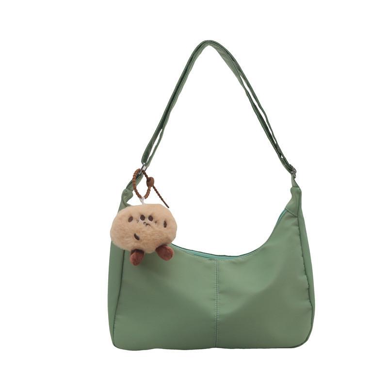 Retro Style 2024 Trendy Summer Oxford Fabric Tote Bag With Zipper Closure