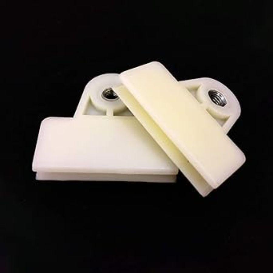 Window Door Glass Channel Clips for(Power& Manual) W/Tips Compatible White