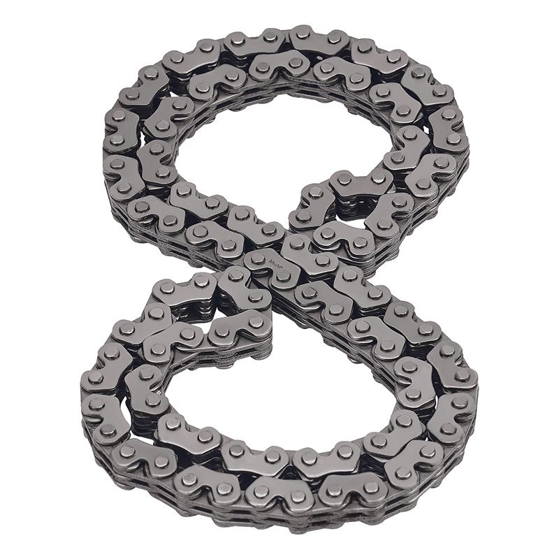 Motorcycle Crankshaft Cam Timing Chain 3+4 52 Links For Honda TRX250 EX Sportrax TE TM Recon TRX350 FE FM TE ES Rancher 4X4