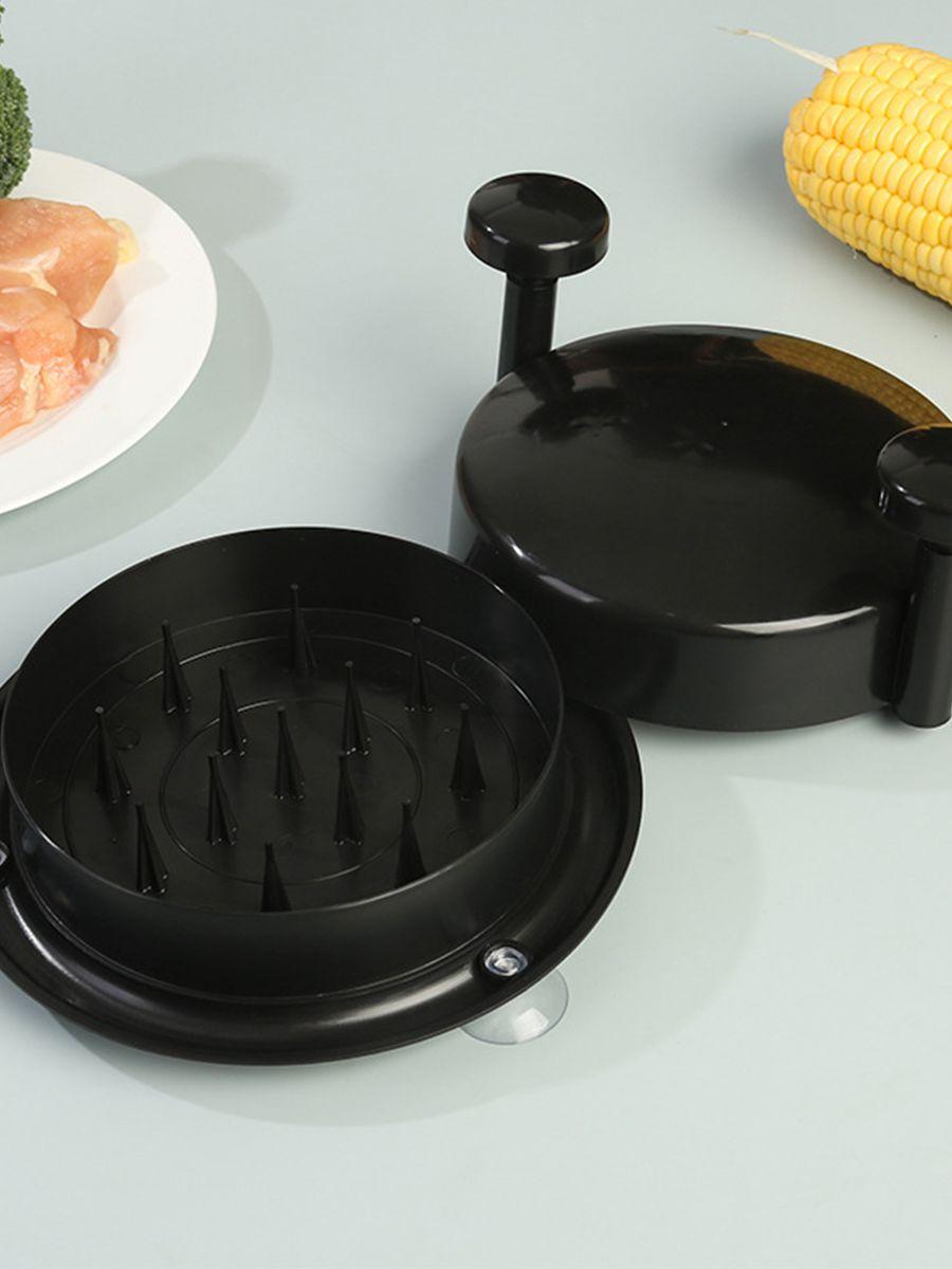 

Новая кухонная мясорубка Мясорубка ручная мясорубка измельчитель лука и курицы Ручная измельчитель кухонный чёрный