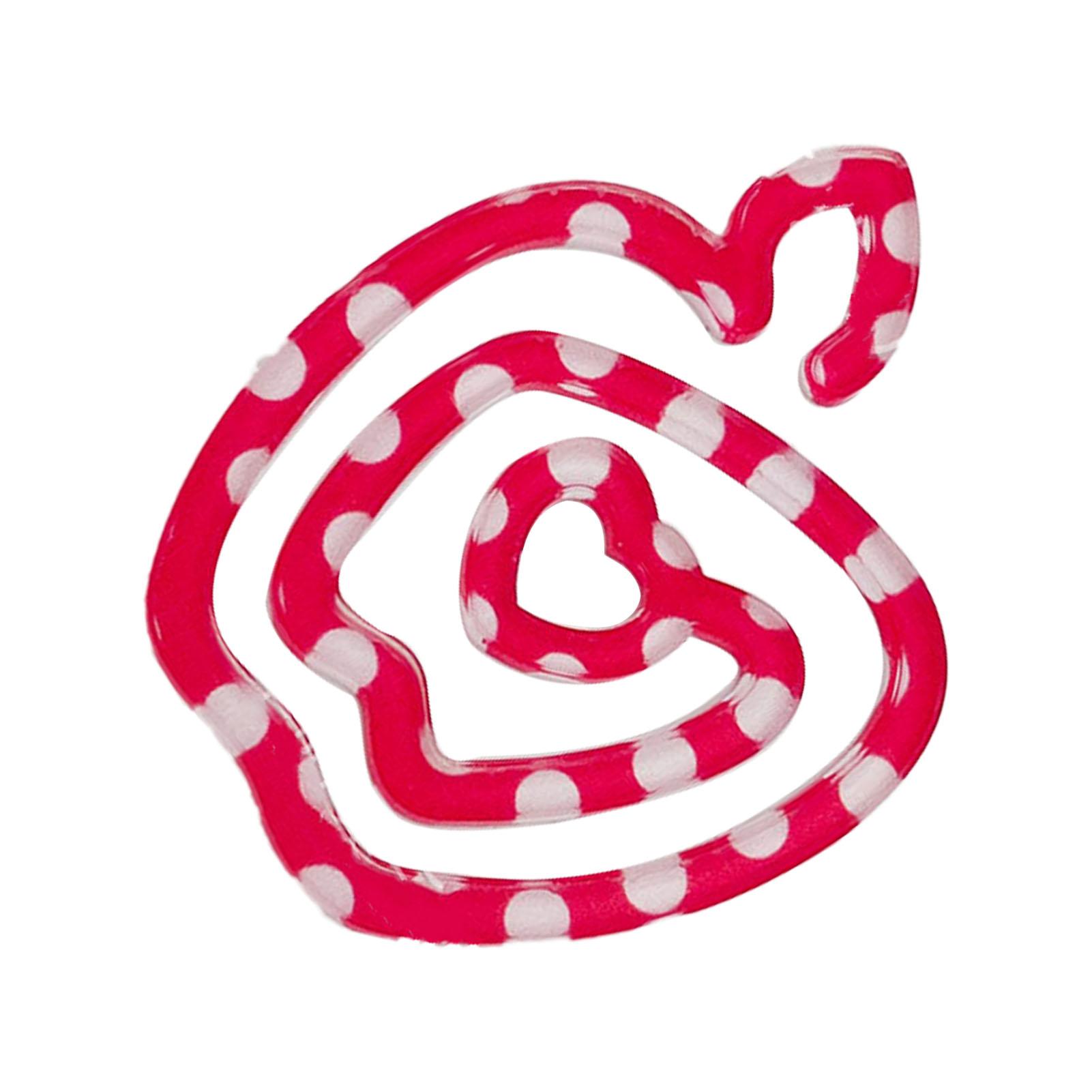 

Скрепка для бумаги в форме фрукта Акриловая декоративная закладка Планер Файл Пакет для снеков Скрепка для страниц для дома красный