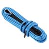 Winch Rope 15m Cable 7700lbs Nylon Trailer Recovery Towing Strap for SUV ATV UTV TrunkBlue
