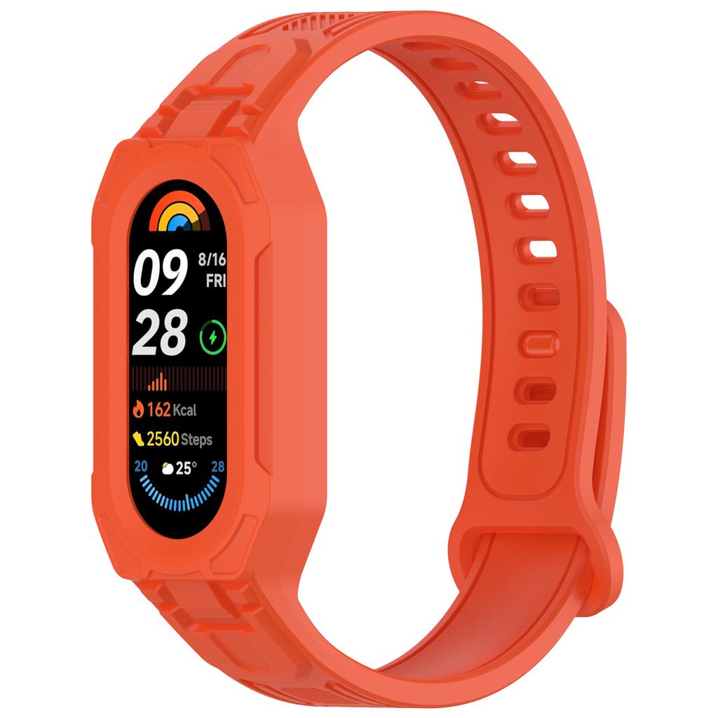 Armband+Hülle für Xiaomi Mi Band 10 9 8 NFC miband Uhrenzubehör Sport Silikonarmband Handgelenkgurt pulseira correa Mi band 10