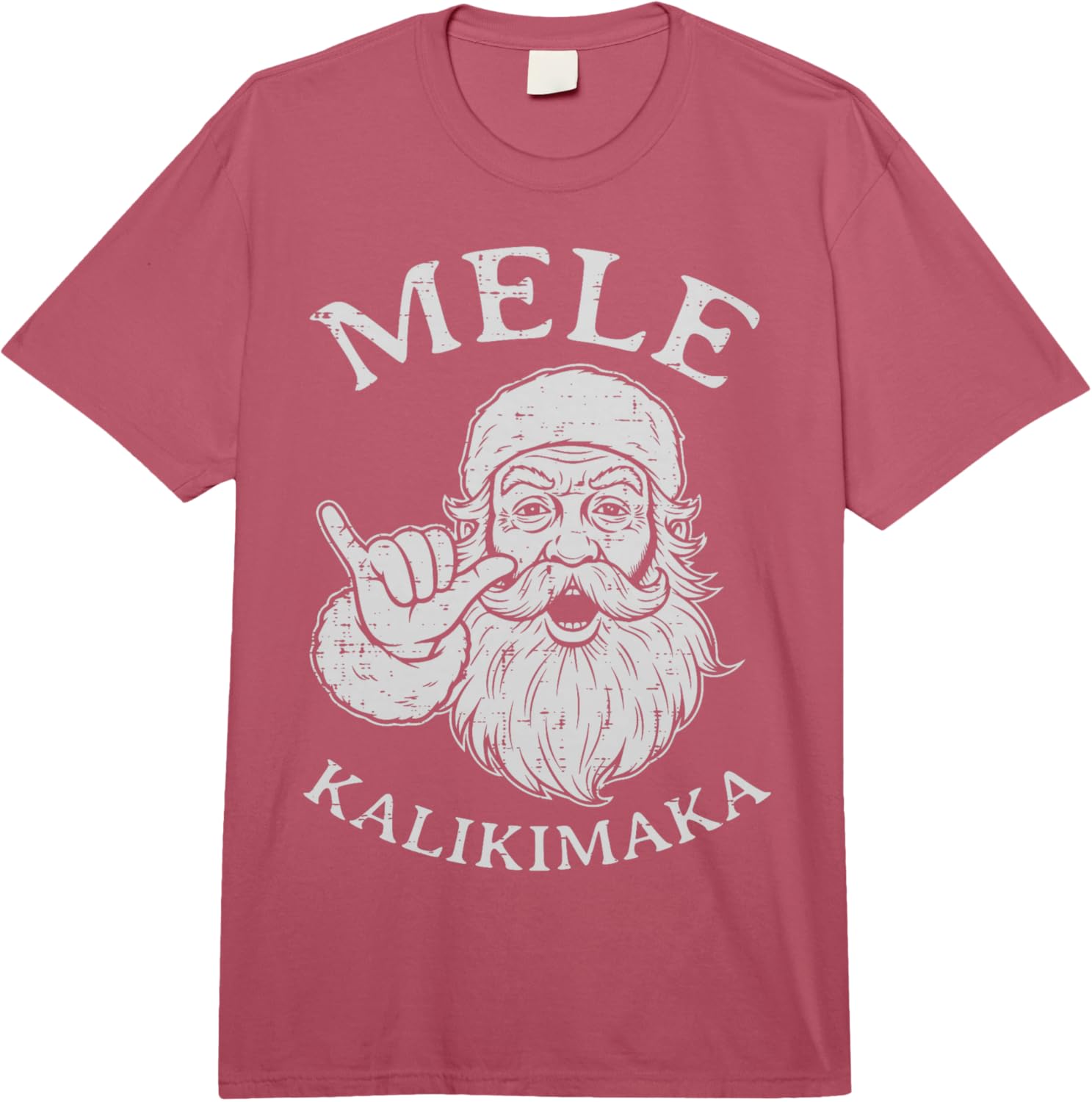 

Christmas Hawaii Santa Mele Kalikimaka Xmas Men Women Kids Comfort Colors Adult Heavyweight Unisex Fashion Loose Cotton T-Shirt 4XL