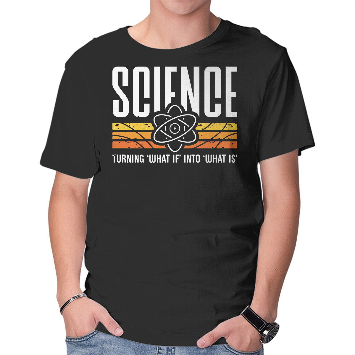 Unisex Crew Neck T-Shirt Into What Is Graphic Short Sleeve Casual Tee XS