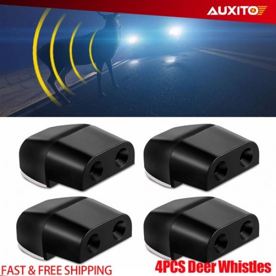 Whistles 4x Sonic Deer Wildlife Device Warning Alert Animal Car Safety Accessory