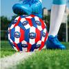 Squadra di calcio Tema Taglia 5 Pallone da Calcio da Partita Professionale per Esterno Pallone Morbido da Allenamento