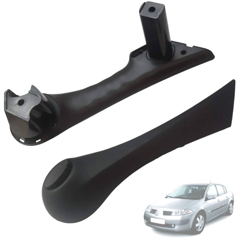 1 Pair Front Inner Door Hold Handle for Megane MK2 02-09 7701475315 7701475316 Front Left Right Inner Door Handle Grip