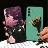 Cat Cute Kitten Cartoon Soft Phone Case for Samsung A17 A37 A57 A16 A26 A36 A56 A15 A25 A35 A55 A14 A24 A34 A54 A13 A23 A33 A53