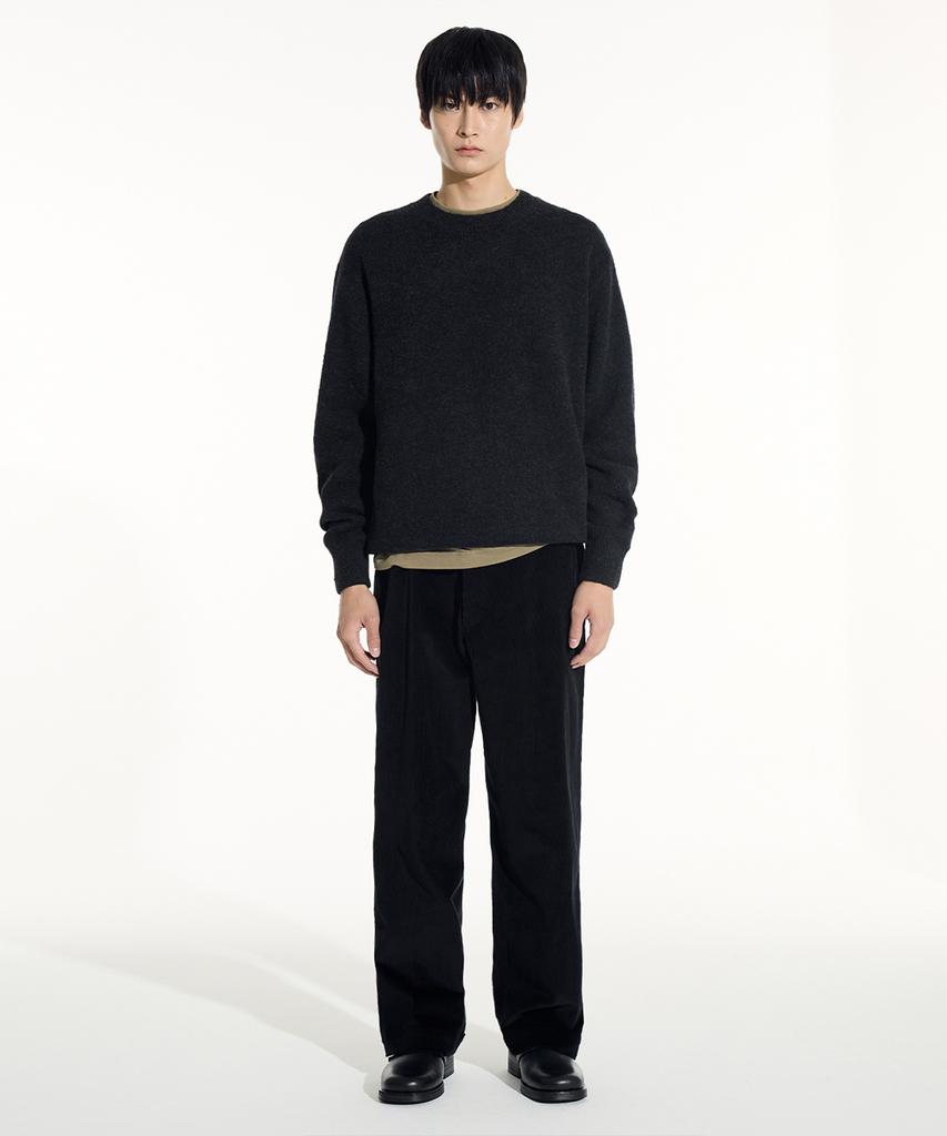 SIECLE Alpaca Round Knit (Black)