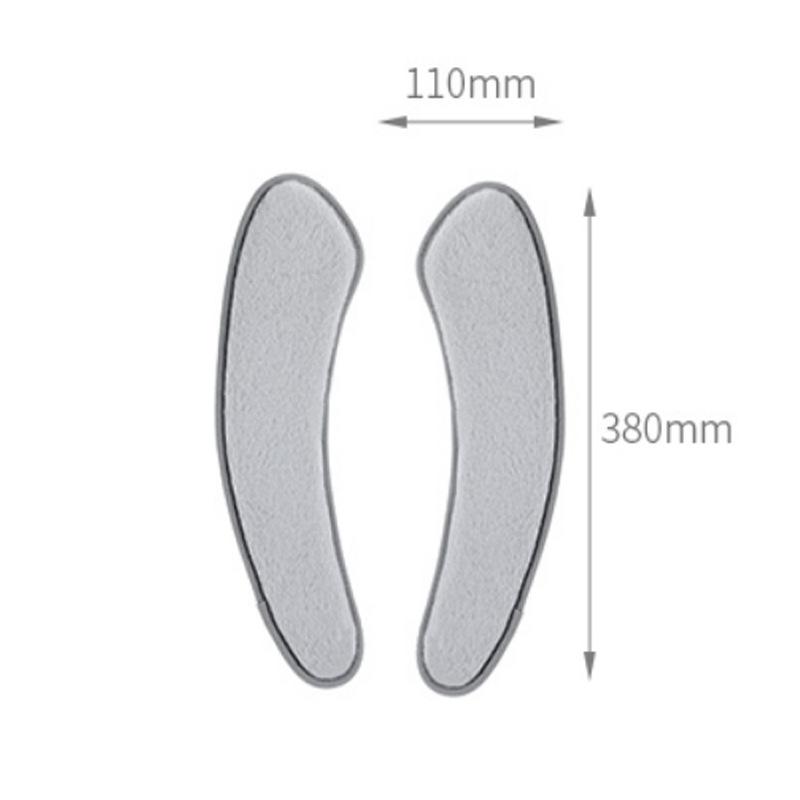 Rabbit Plush Thickened Warm Toilet Seat, TPR Back Adhesive Double-petal Separated, Repeatedly Washed Toilet Seat in Winter