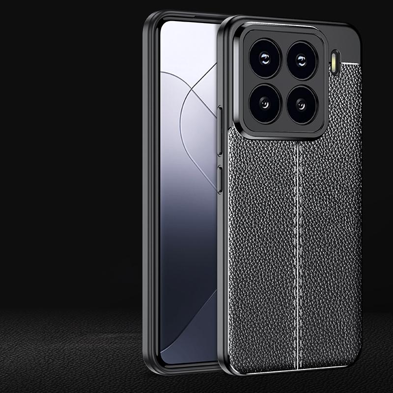 

Для Xiaomi 15 Чехол Крышка Xiaomi Mi 15 Xiaomi15 Capas Новый Роскошный Ударопрочный Бампер для Телефона Задняя часть ТПУ Мягкая Кожа Fundas Xiaomi 15 For Xiaomi 15 чёрный