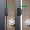 Aluminum Alloy Door Reinforcement Lock Childproof Heavy Duty Home Security Lock Anti-Entry Childproof Door Lock Home Improvement