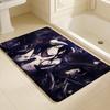 Game Albedo Cute Girl Overlord Anime Hallway Carpet Washable Non-Slip Living Room Sofa Chairs Area Mat Kitchen Doormat Area Rug