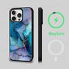Marble Art Phone Case Magnetic Case For IPhone 16 14 13 12 11 15 Pro Max Plus For Magsafe Wireless Charge Cover
