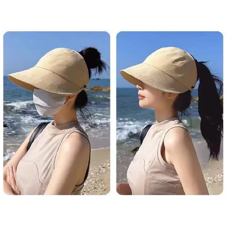 Ponytail Friendly Hat Fisherman Hat Softable Sun Hat Casual Wear Accessory for Active Lifestyles