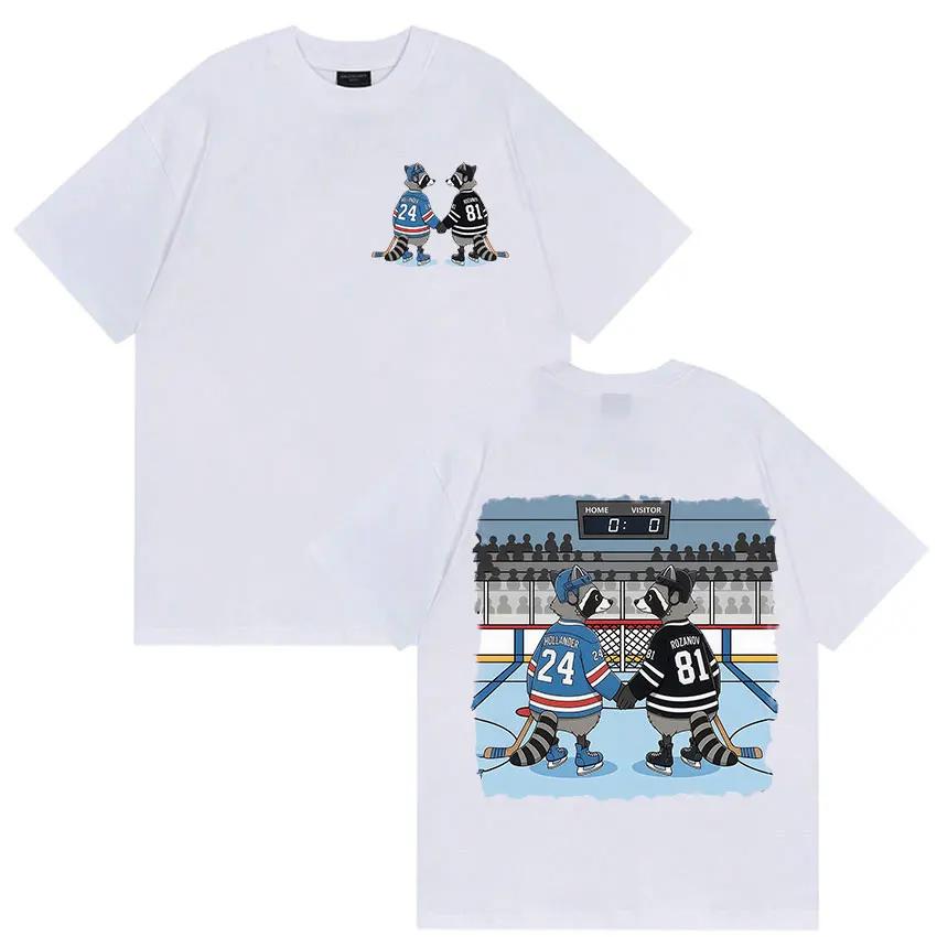 Heated Rivalry Fans Gift T Shirts Hollander 24 Ilya Rozanov 81 Graphic Tshirt Mens Womens Luxury Cotton Oversized Tshirt