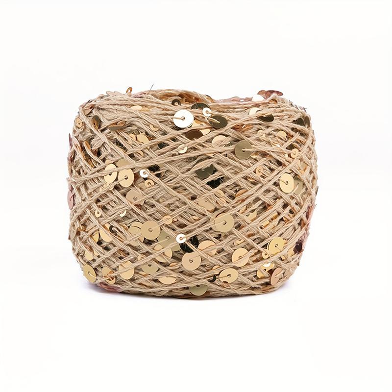 50ΓΡ Διχρωμες Παγιέτες Νήμα Χειροτεχνίας Χοντρό Διακοσμητικό Νήμα Χειροτεχνία Γκλίτερ Νήμα Κροσέ Premium Φανταχτερά Υλικά Πλεξίματος