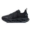Li Ning Arc Comfortable Rebound Shock Absorption Wear Resistant Non Slip Low Top Running Shoes Women Sneaker Black ARHQ088-10