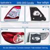Compatible Toyota Corolla Taillight Cover for 07-09, 10-13 Models - Rear Headlight Brake Light Half Assembly
