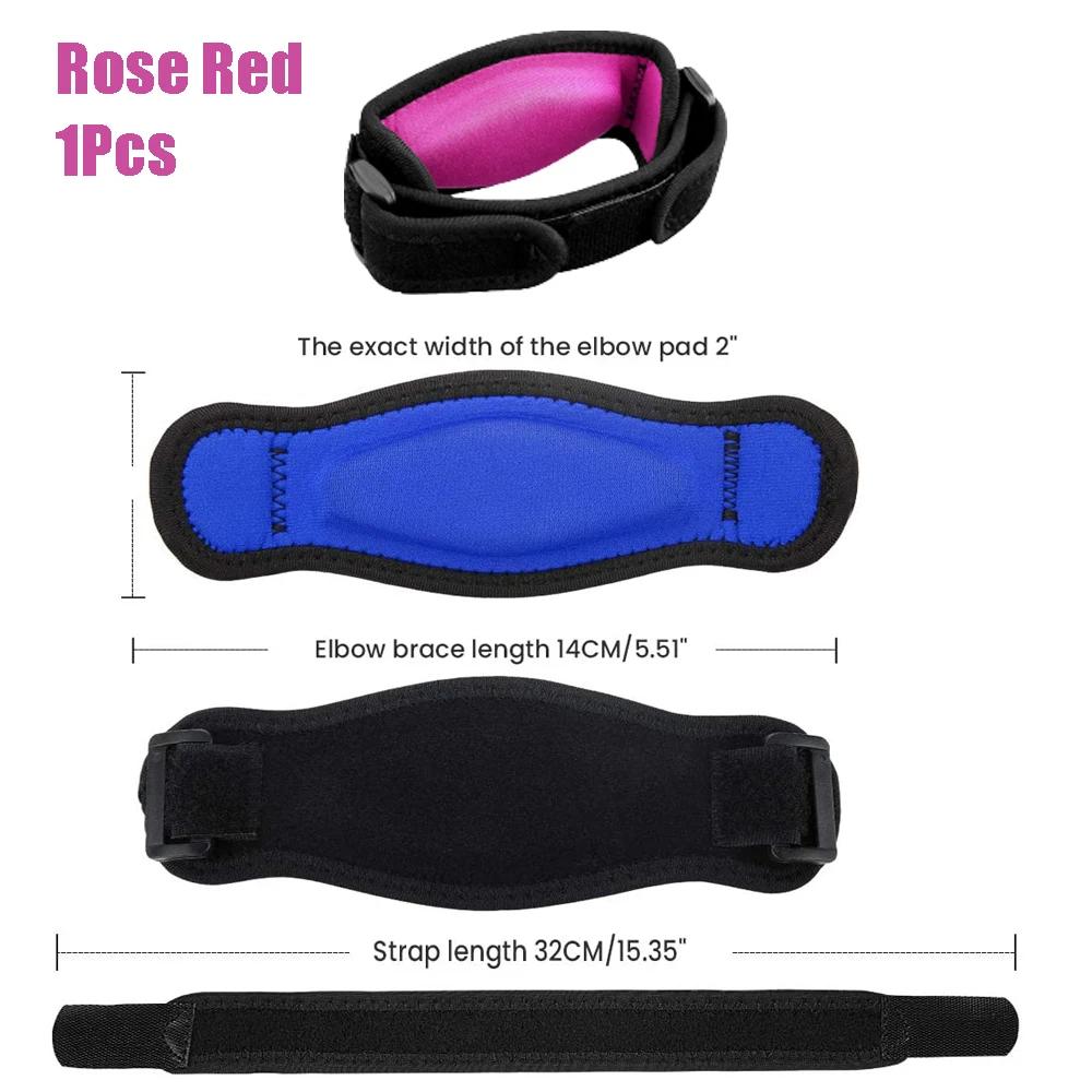 

1Pcs Elbow Brace for Tendonitis & Tennis Elbow, Tennis Golfers Elbow Support Arm Band Pain Relief Elbow Wrap Weightlifting Elbow