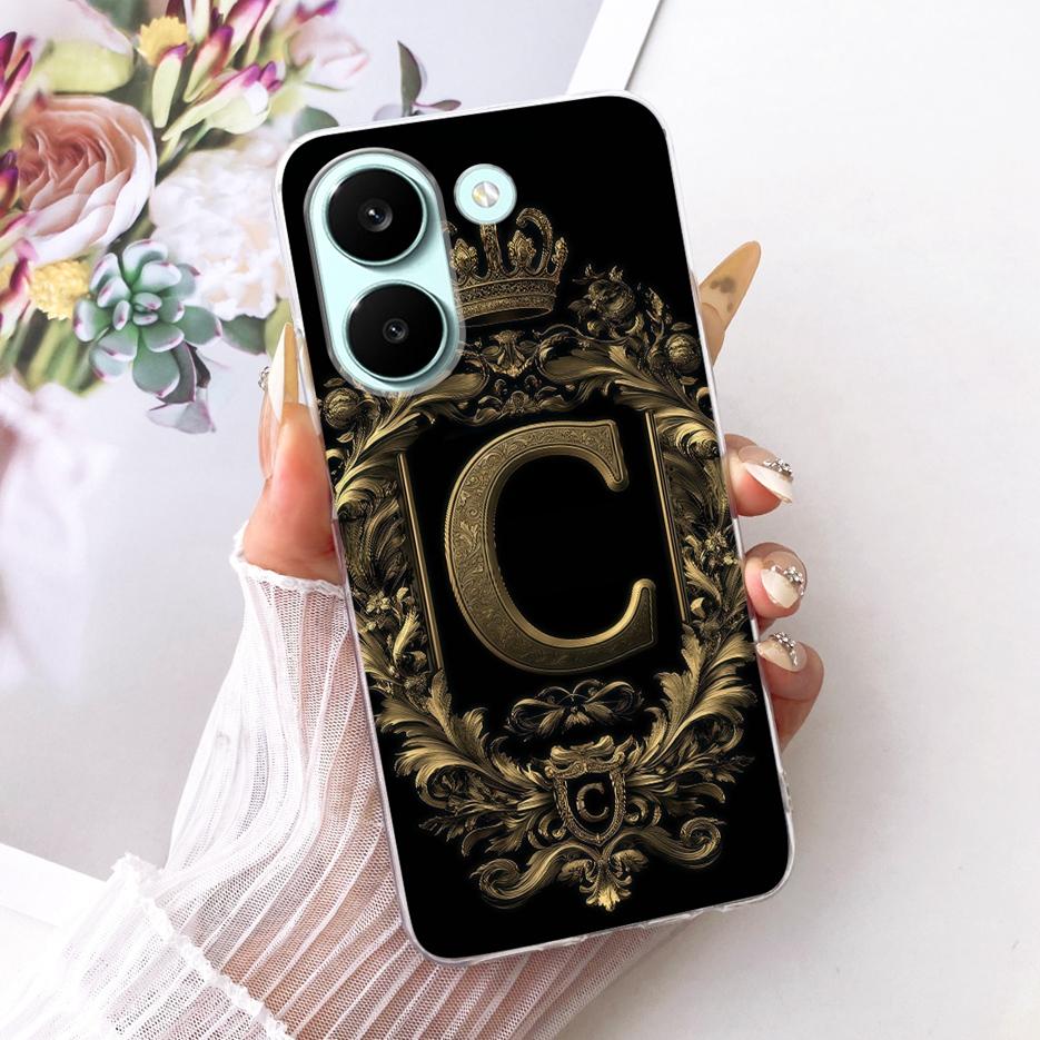 For Xiaomi Poco X8 Pro Case New Luxury Letters Cover Soft Slim Phone Case For Xiaomi Poco X8 Pro Max PocoX8 Pro 5G Fundas Bumper