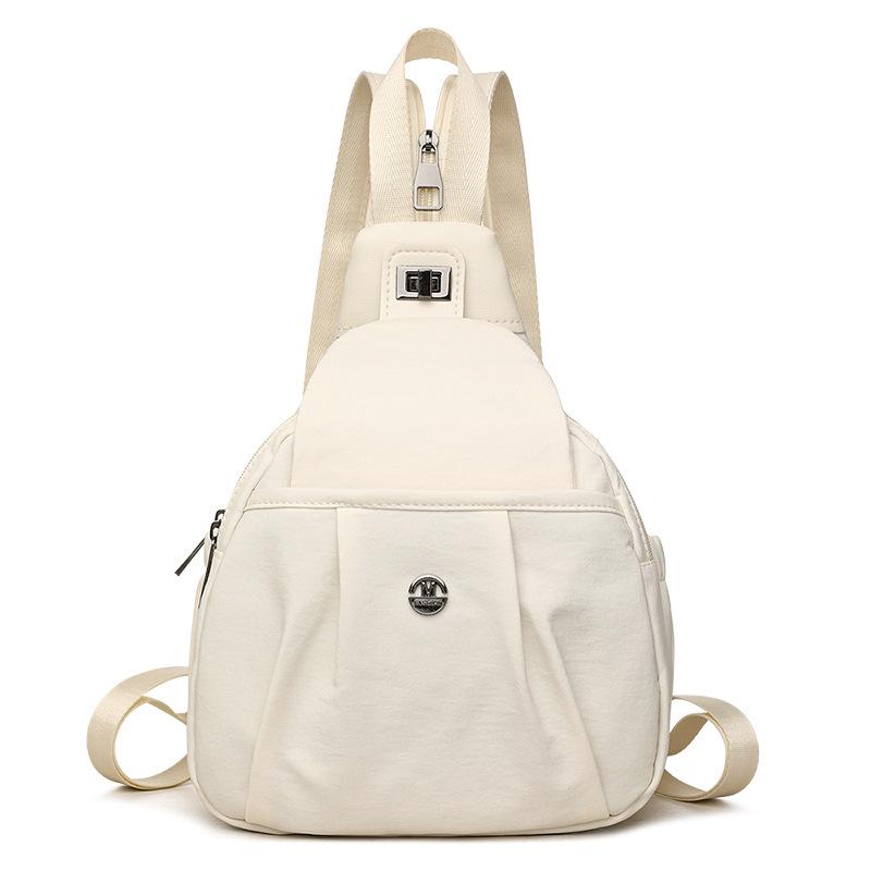 Multifunkční náprsní taška Dámský lehký batoh Cestovní taška přes rameno