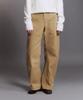 DTHIRTYONE Carpenter Curved Cotton Pants (Camel Beige)