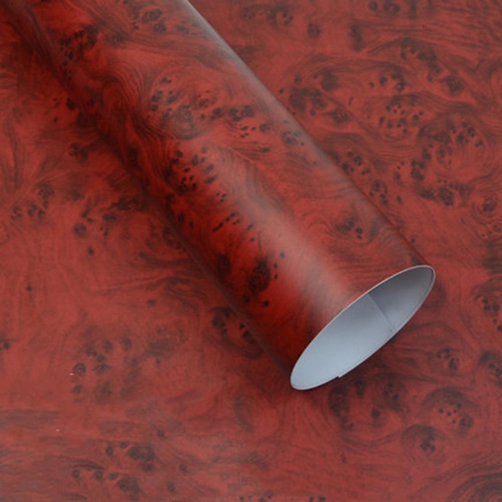 Bubble Free Wood Grain Decal Stickers Self Adhesive Car Internal Decorative Paper  Kitchen