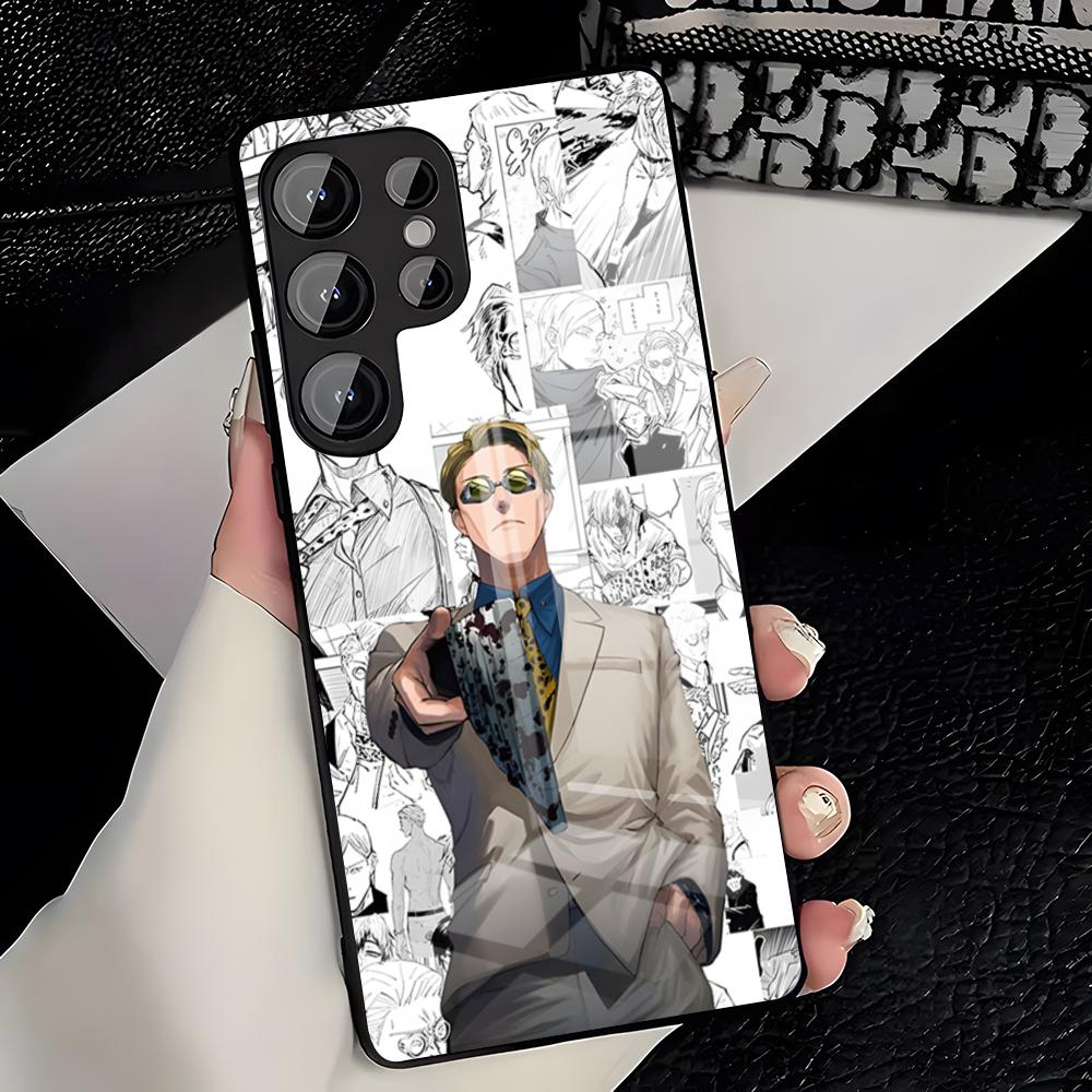 Kento Nanami Jujutsu Kaisen Handyhülle Für Samsung A25 A13 A33 5G A54 A36 A35 A56 A52 A14 Stoßfeste Glasabdeckung