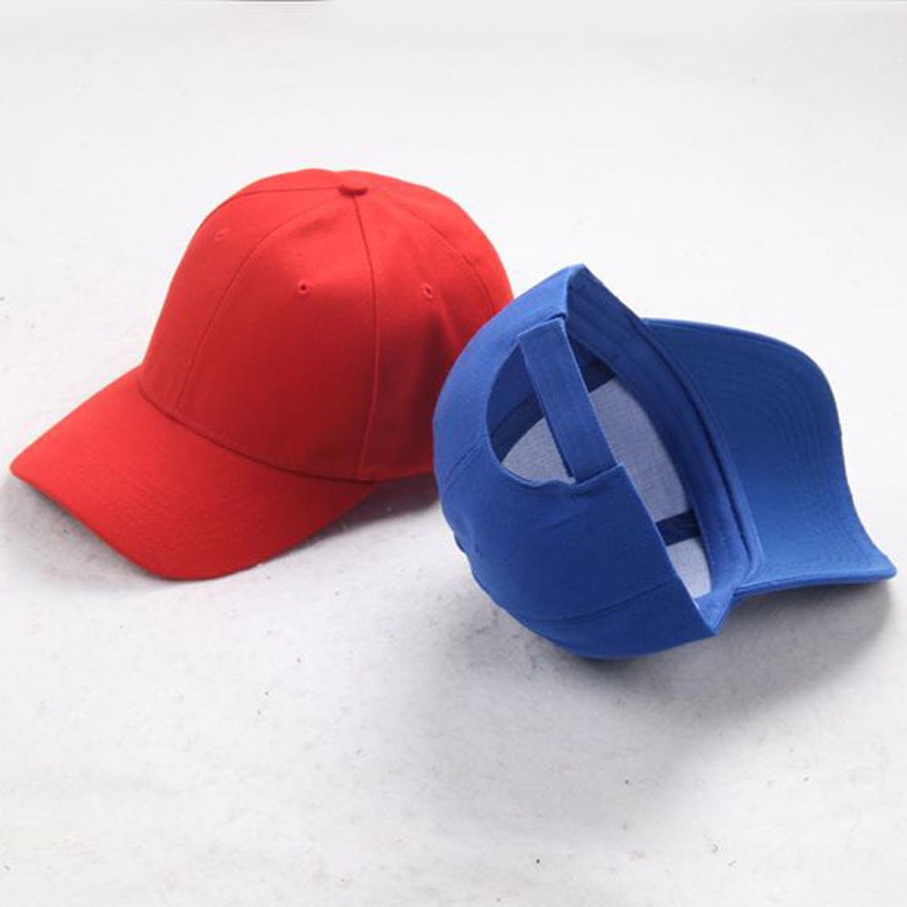 Women Men Hat Curved Sun Visor Light Board Solid Color Baseball Cap Men Cap Outdoor Sun Hat Adjustable Sports Baseball Cap