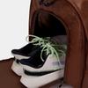 Travel Convenient Portable Garment Bag Large PU Leather Luggage Bag