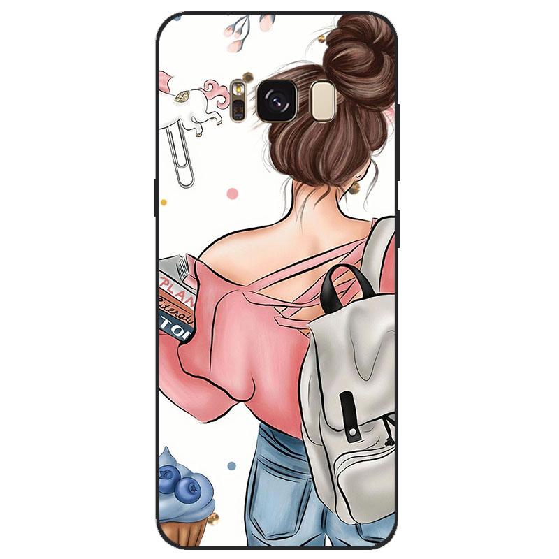 For Samsung S 8 S8 Case Back Cover for Samsung Galaxy S8 Plus Case Cover Soft TPU Silicone Fundas Coque For SamsungS8 Phone Case