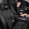 Car Seat Headrest Waist Pillow Head Neck Lumbar Support For Jeep Renegade Wrangler JL JK Gladiator Grand Patriot Willys Liberty