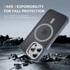 For iPhone 12 Pro/12 Case with Lens Kickstand Matte Phone Back Cover Compatible with MagSafe