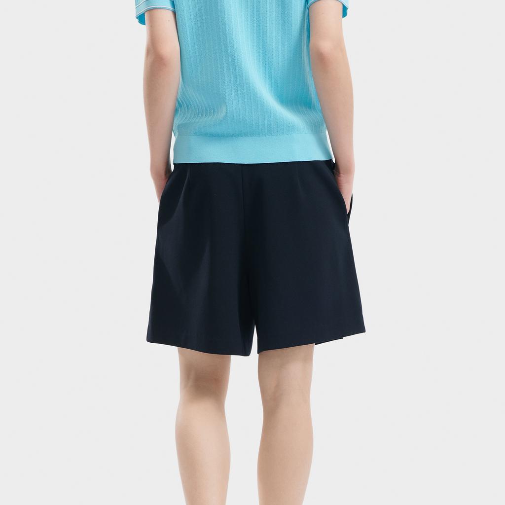 New FILA Casual Shorts Women's Legend Blue F11W421605FNV