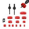 Hole Saw Set 13-pieces Bit Cutter Tools Set Wood Hole Saw Kit for Soft Wood Plywood PVC Workshop Construction Home Improvement