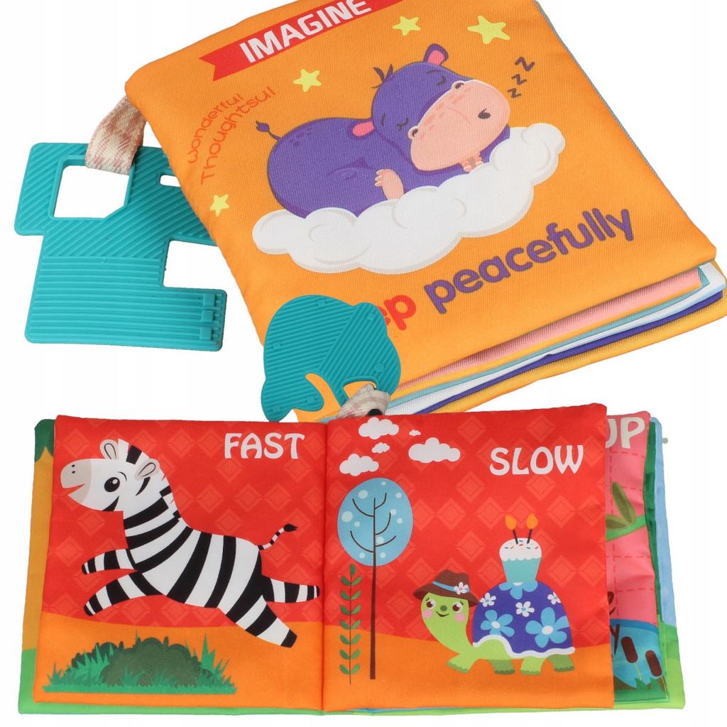 [PACZA][1] Fabric Sensory Book for Children U844