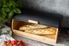 BAMBOO BREAD BOX BREAD CONTAINER 2737