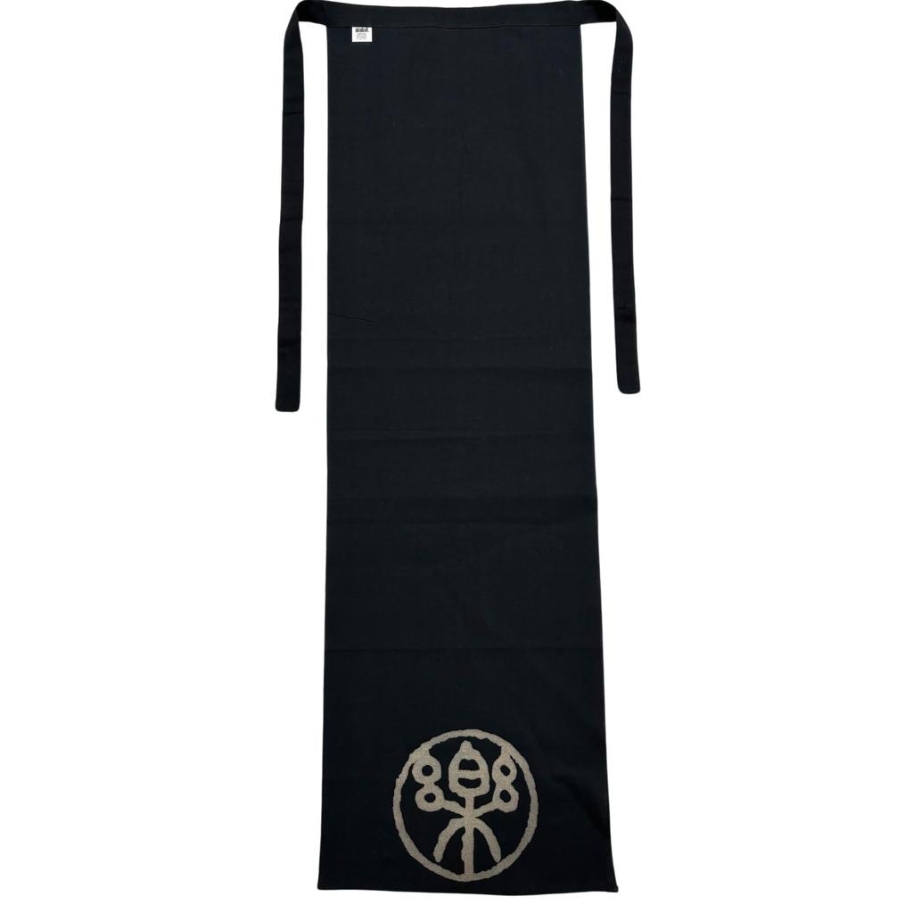 Edoten Etchu Fundoshi (Loincloth) Made in Japan, 100% Cotton, Discharge-Dyed, Stylish Japanese Pattern, Men's, One Size Fits All, Black