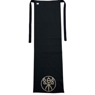 Edoten Etchu Fundoshi (Loincloth) Made In Japan, 100% Cotton, Discharge-Dyed, Stylish Japanese Pattern, Men's, One Size Fits All, Black