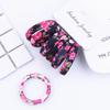 6Pcs/Set High Elasticity Printed Scrunchie Women Girls Children Elastic Hair Rubber Bands Accessories Tie Hair Rope Ring Holder