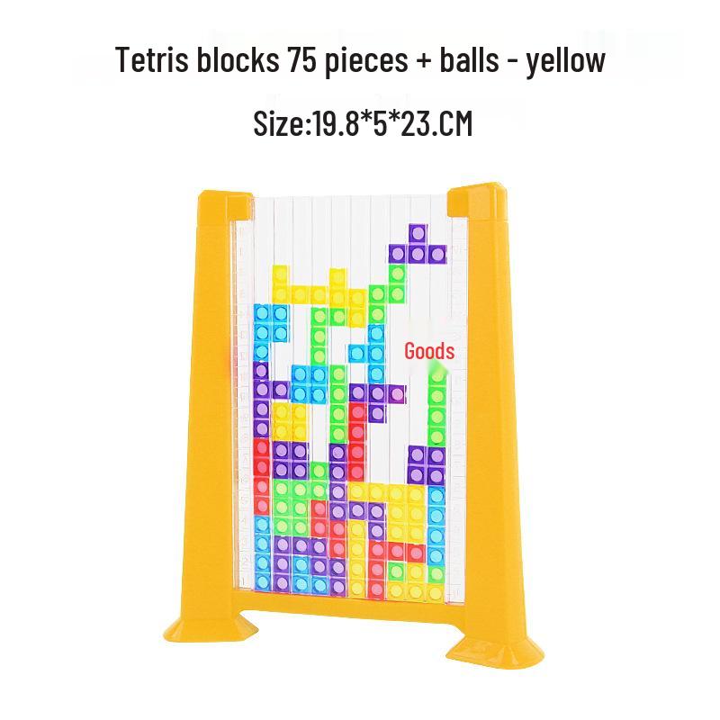 Cross-Border Children's Educational Tetris Puzzle Building Blocks Game