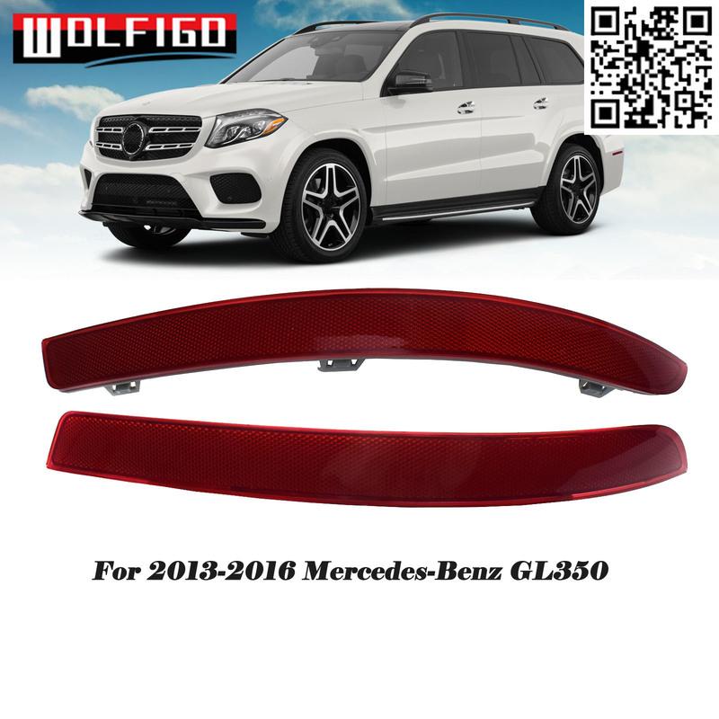 Links Rechts Für 2013 2014 2015 2016 Mercedes GL X166 320 350 420 450 500 550 63 Stoßfänger Hinten Reflektor A1668200374 A1668200474 Neu