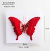 High-Grade Velvet Double-Layer Butterfly Christmas Tree Decorations