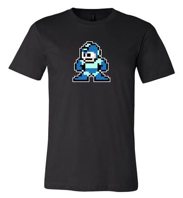 Men's and Women's T-shirts Mega Man 8 BIT Nintendo Retro Game Shirt