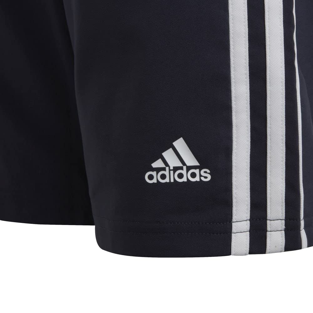 Adidas Essentials Woven Shorts ECO36 Legend Size 130 Kids' 3-Stripes Ink/White (IC6822)