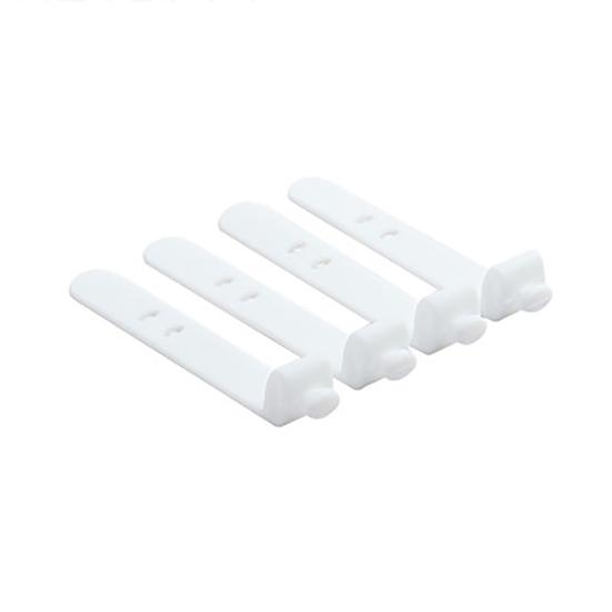 4Pcs/Set Wire Organizer Durable Cute Snap Silicone Creative Earphone Cord Winder for Charger Cable