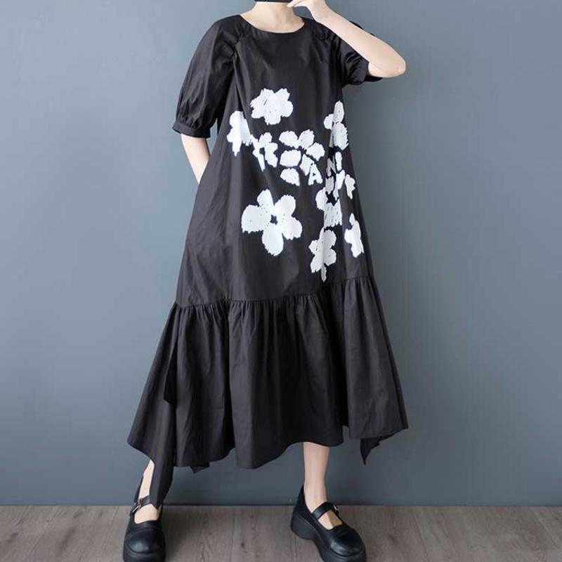 Summer Women's Short-sleeved Dress